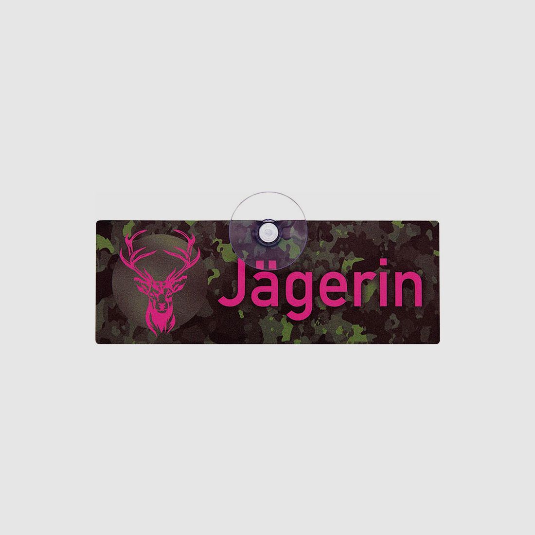 Schild Jägerin
