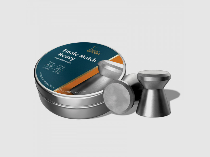 H&N FINALE MATCH HEAVY -4,5MM - DIABOLOS - 500 STÜCK