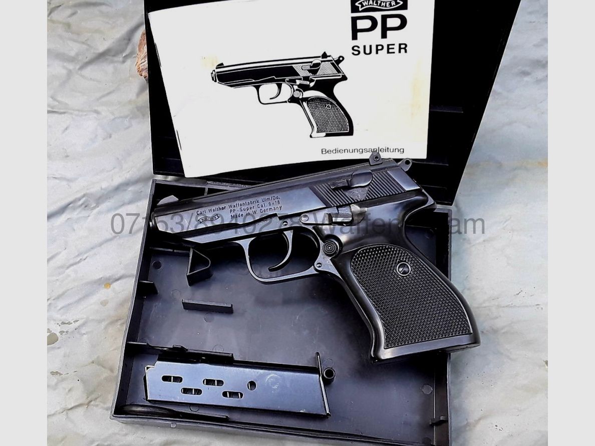 Walther Ulm "PP Super" RP official stamp