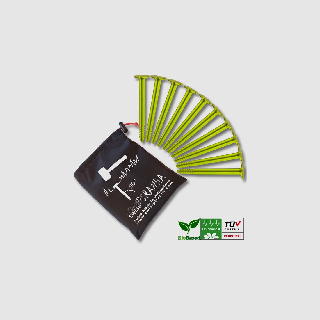 SwissPiranha Pegs GS150 (Tasche mit 10Stk.)