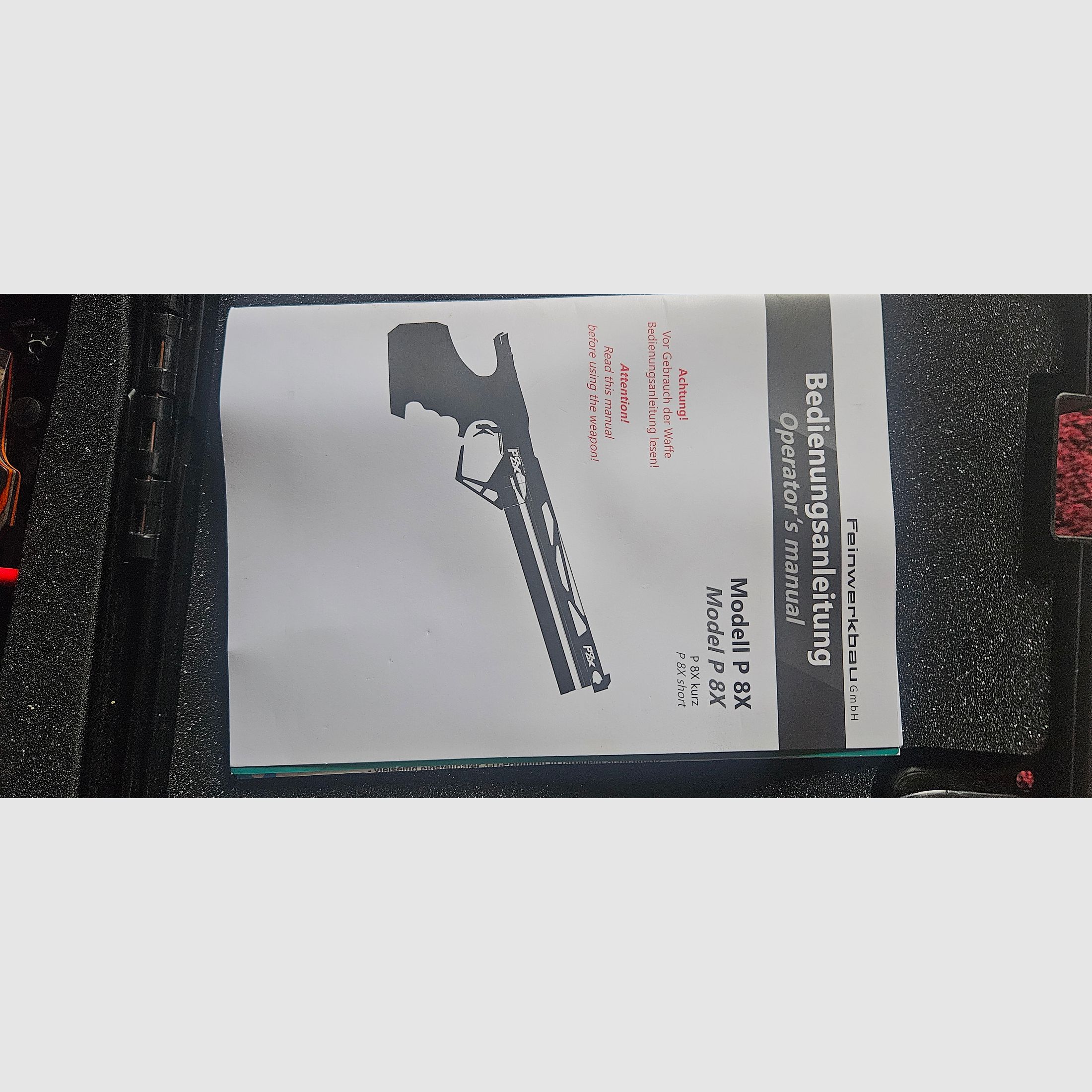 Feinwerkbau Luftpistole P8x