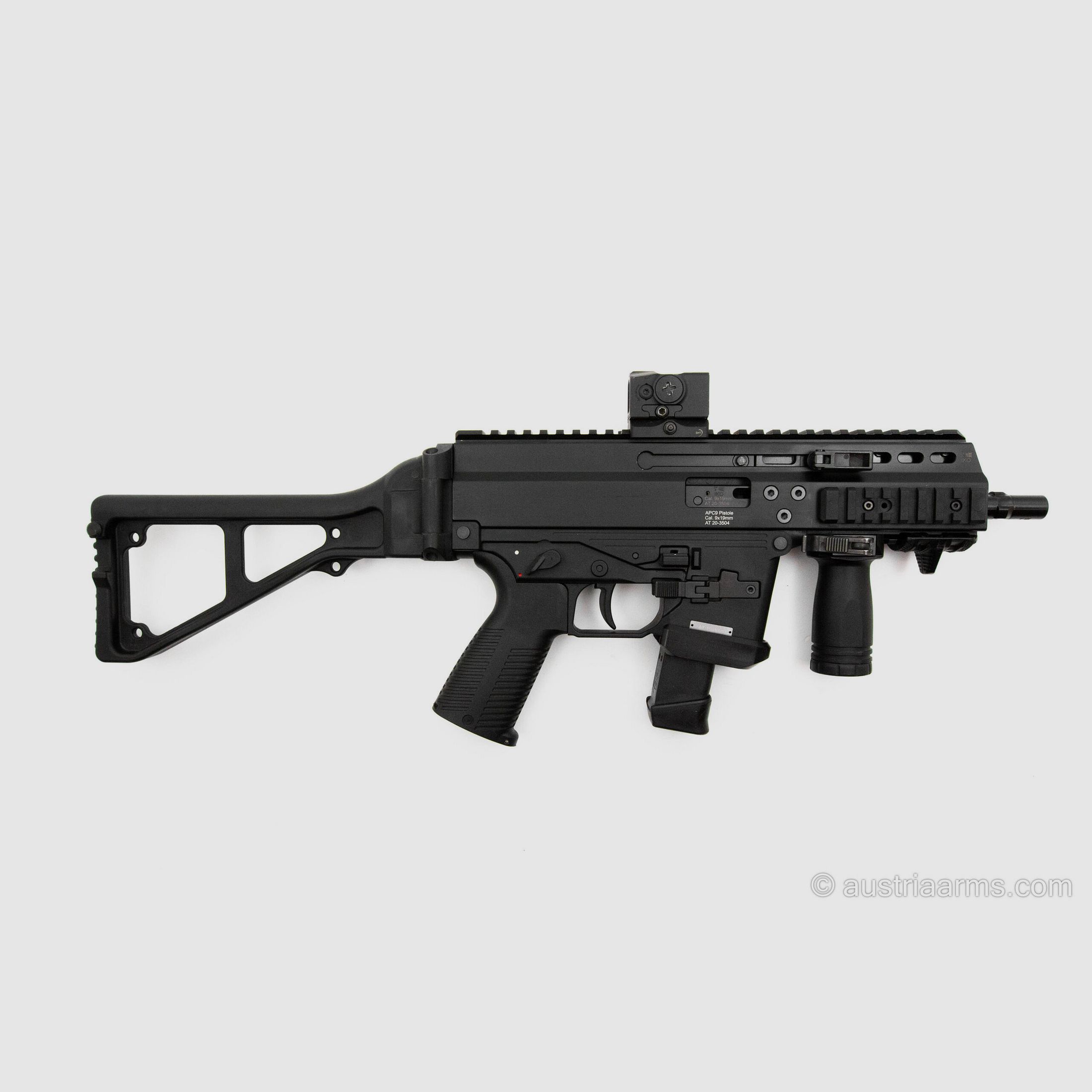 B&T APC9-G 9×19 mm avec Aimpoint ACRO, arme de démonstration, 9 x 19 mm, image 2 sur 5