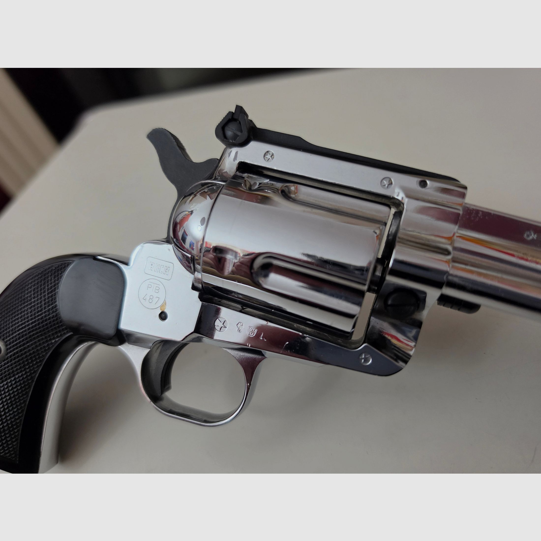 Reck Single Action Revolver Model R45 PTB 487 cal. 45mm blank firing, image 10 of 12