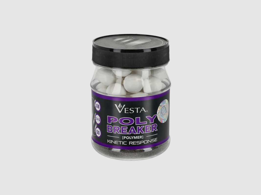 Pot met 50 POLYBREAKER .68 Vesta-ballen