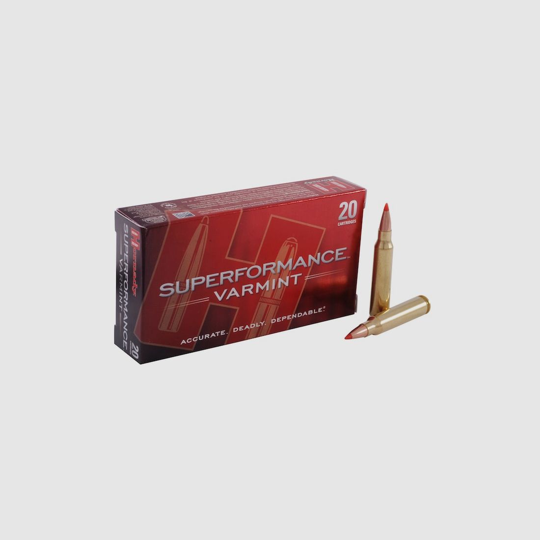 Hornady Superformance Varmint .223 Rem. 53GR V-Max 20 cartuchos