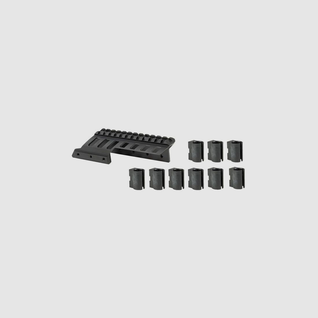 ADVANCED TECHNOLOGY Side-Saddle-Mount / Support de cartouches pour 9 cartouches .12 GA