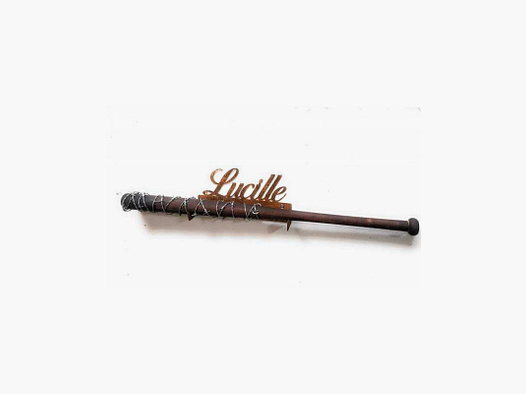 Lucille Negan’s Baseballschläger Bat Replica T.W.D. mit Wandhalter