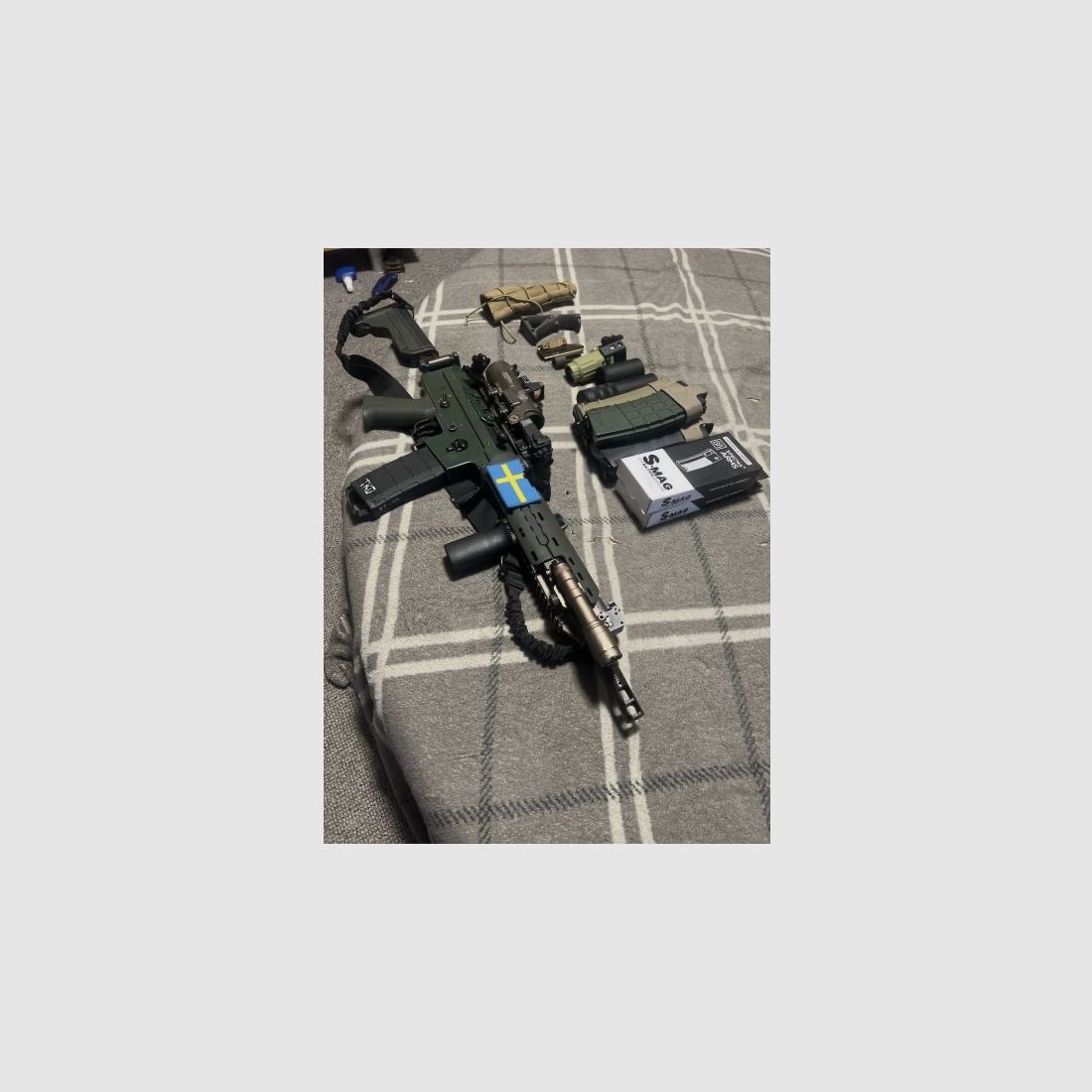 Rarity G&G GK5C (AK5C) with accessories