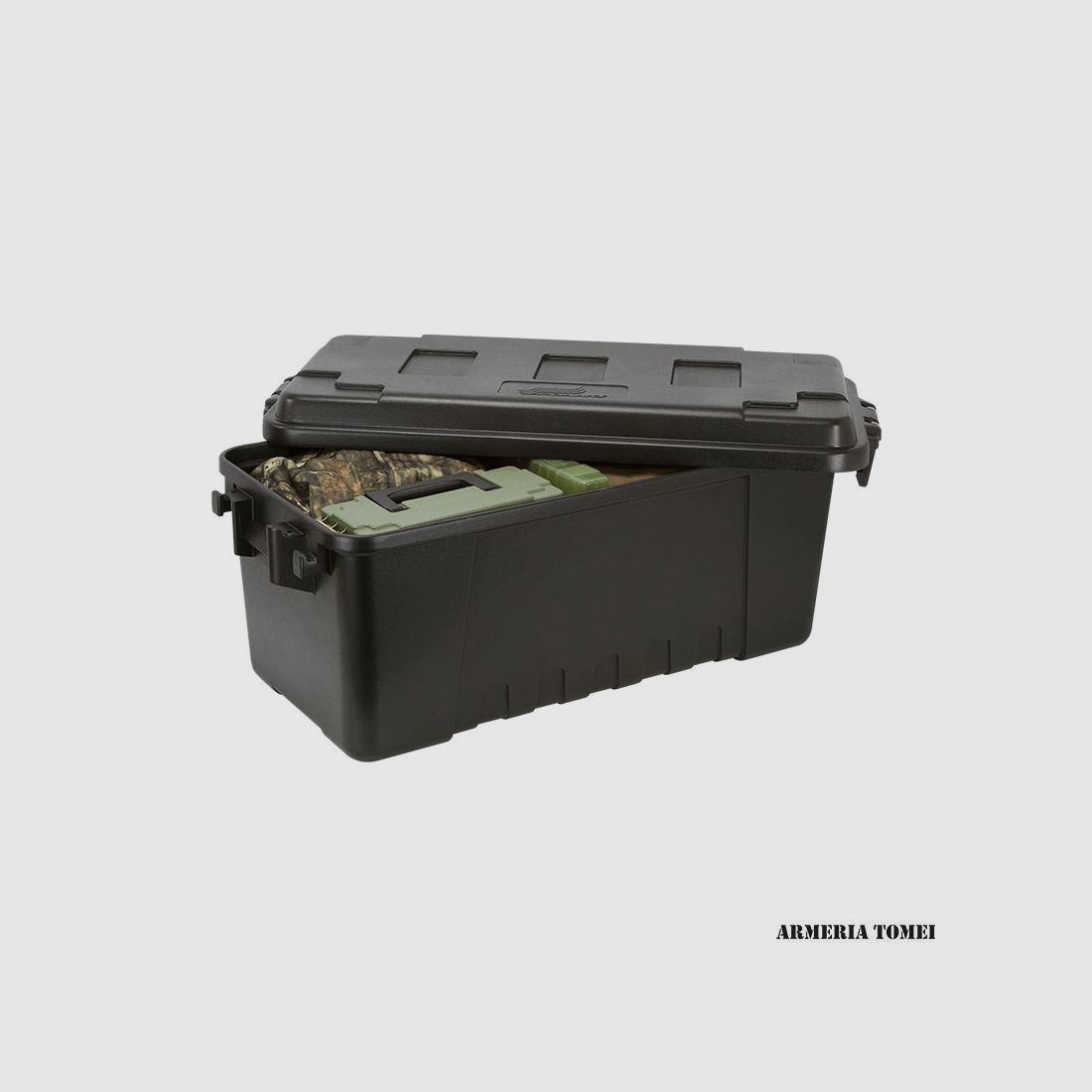 BAULE – PLANO – SPORTSMAN’S TRUNK MEDIO – Czarny, zdjęcie 2 z 2