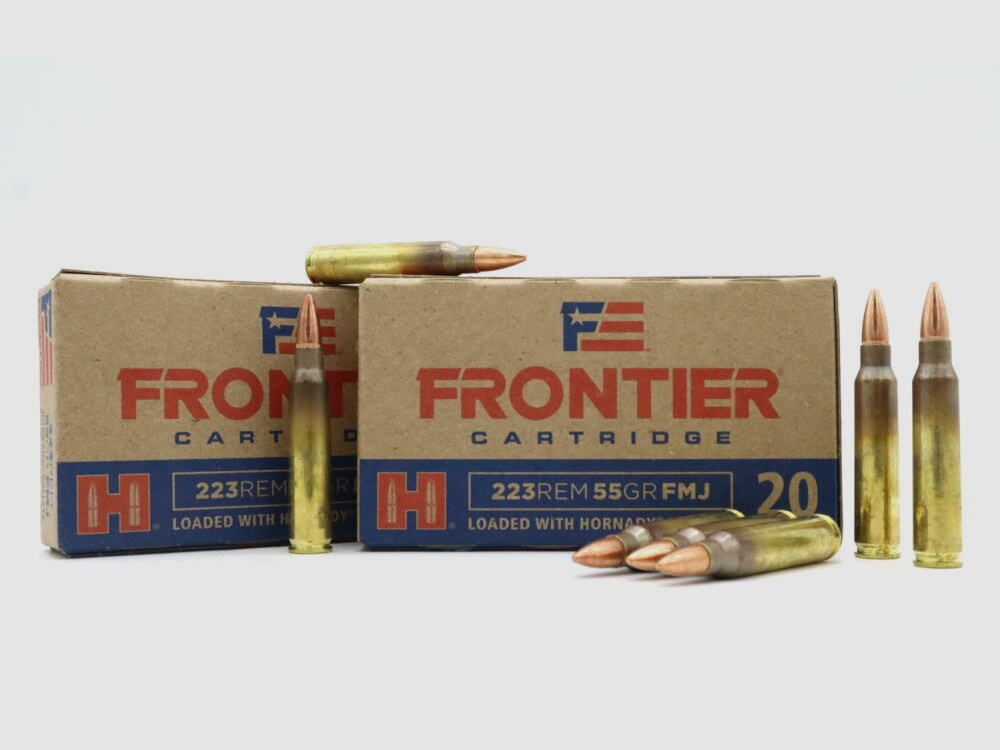 Hornady Frontier .223 Rem Hornady Frontier 55 grs / 3,56 gr Büchsenpatronen 1000 Stück