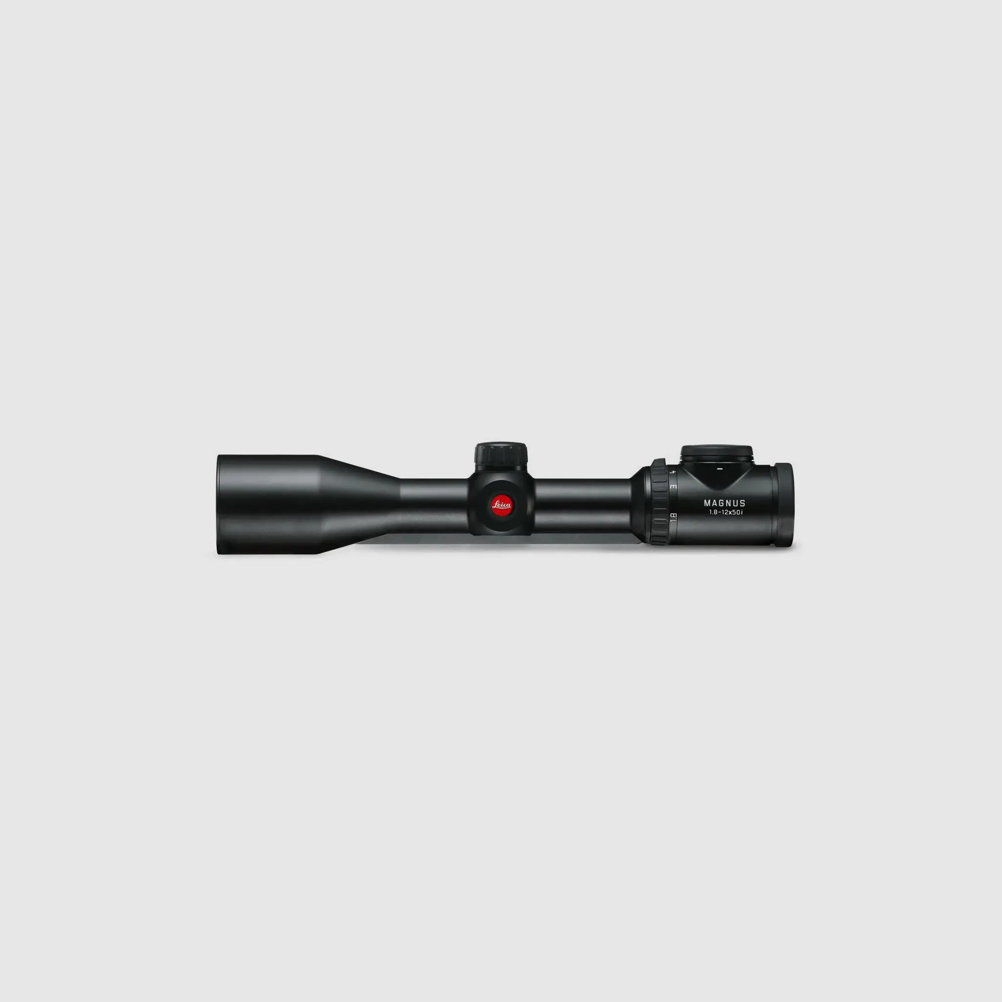 Leica Magnus 1.8–12×50i riflescope with rail
