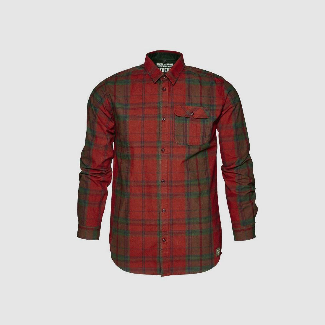 Seeland Conroy Chemise Taille: M, Couleur: Russet Brown Check