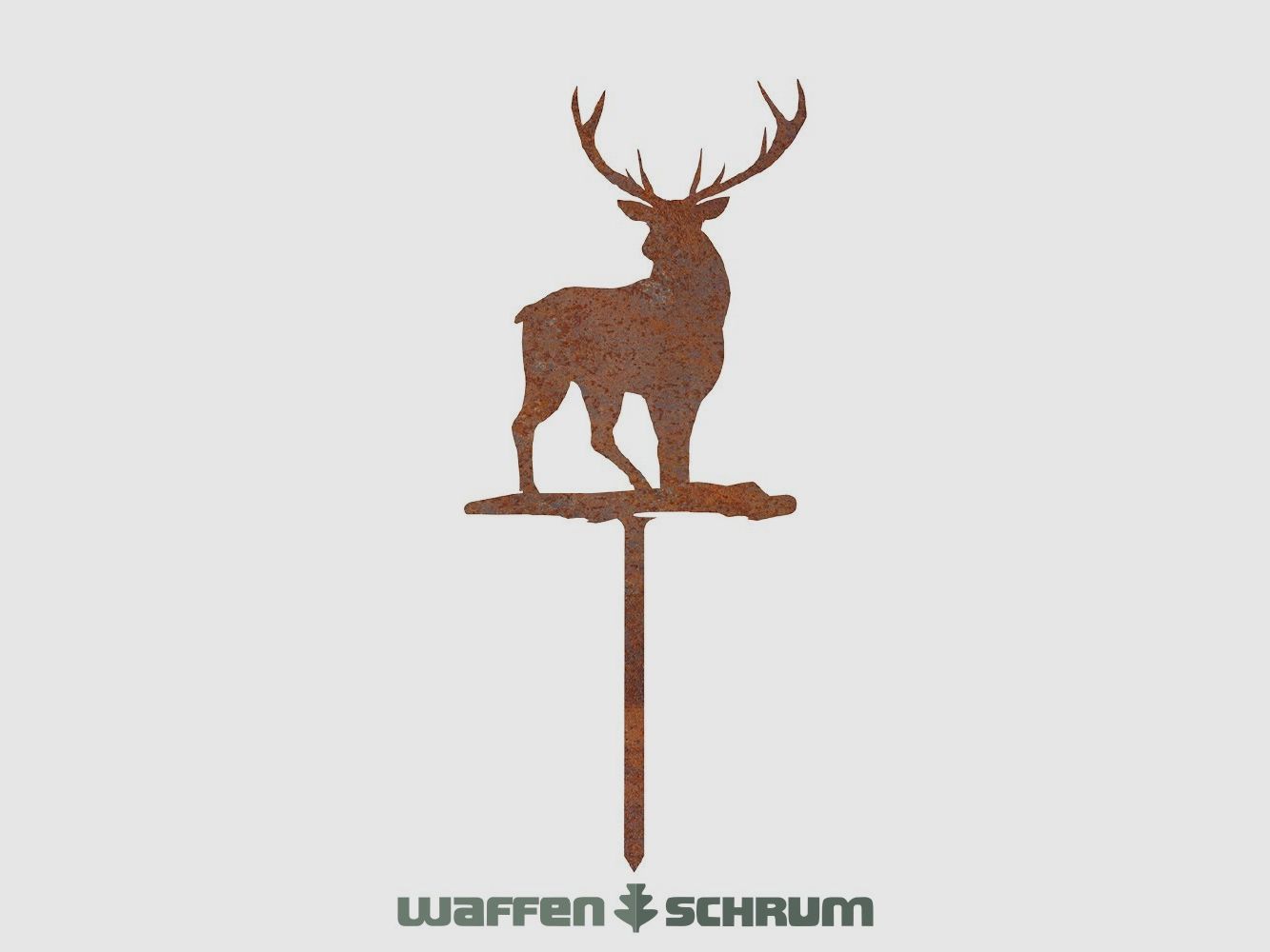 Lugar de trabajo clavija de flores ciervo