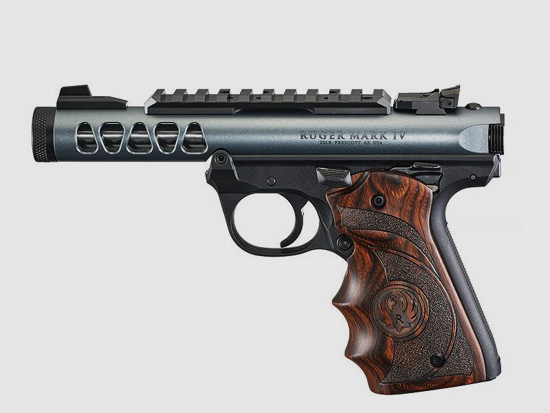 RUGER Mark IV 22/45 Lite Diamond Grey 4.4"