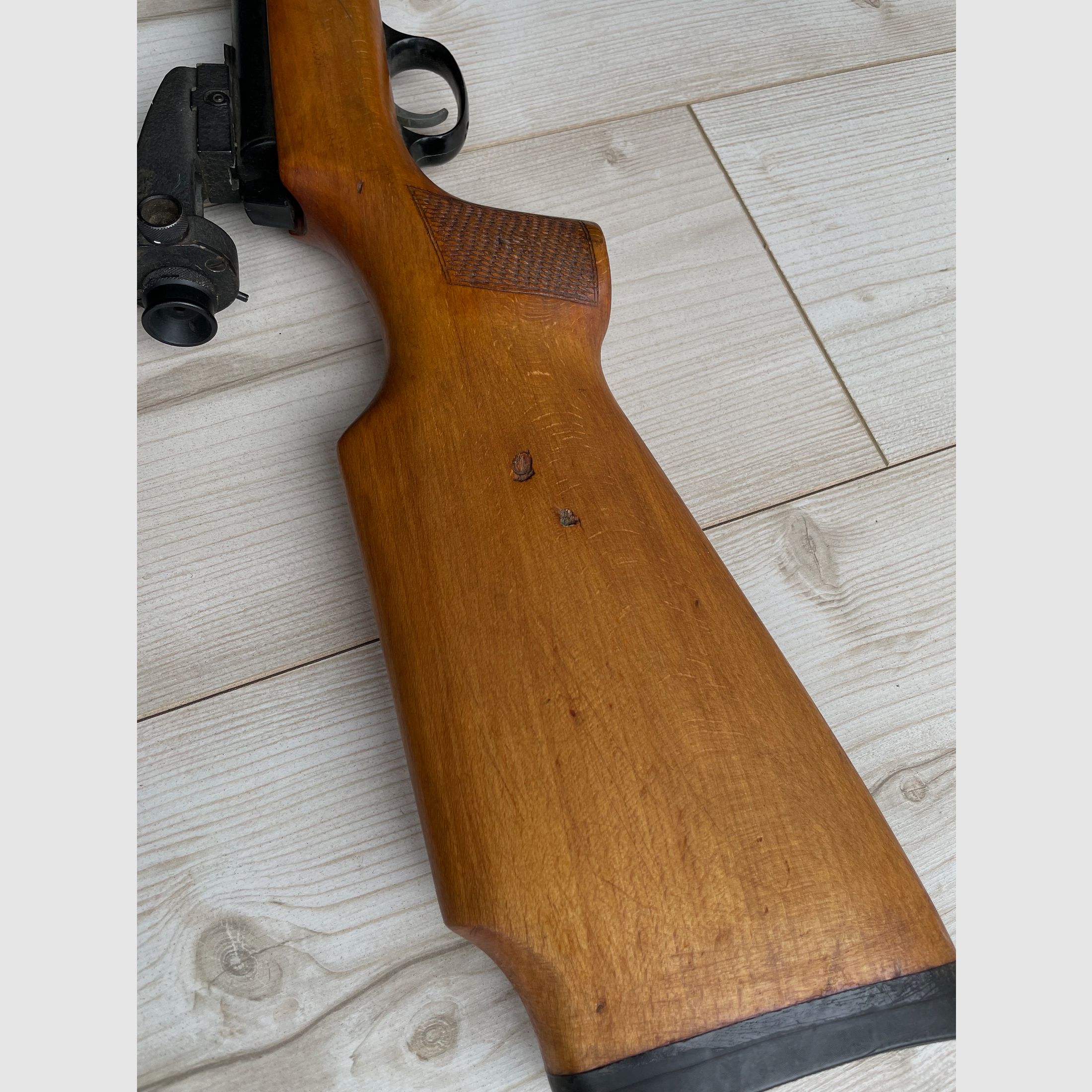 Haenel 311 air rifle with diopter, GDR