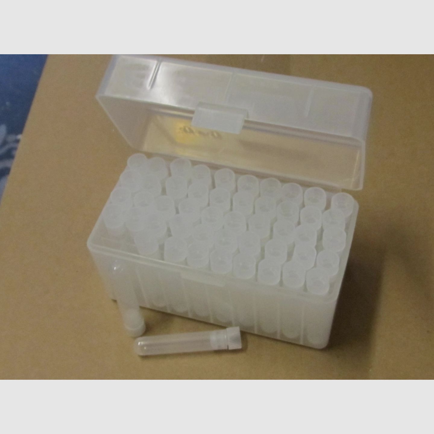 Ladehülsenbox für 50grs. 50 Stück