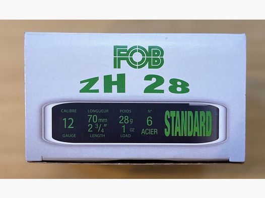 FOB ZH 28- 12/70 - 28g - Nr. 6 (2,75mm) - Stahl