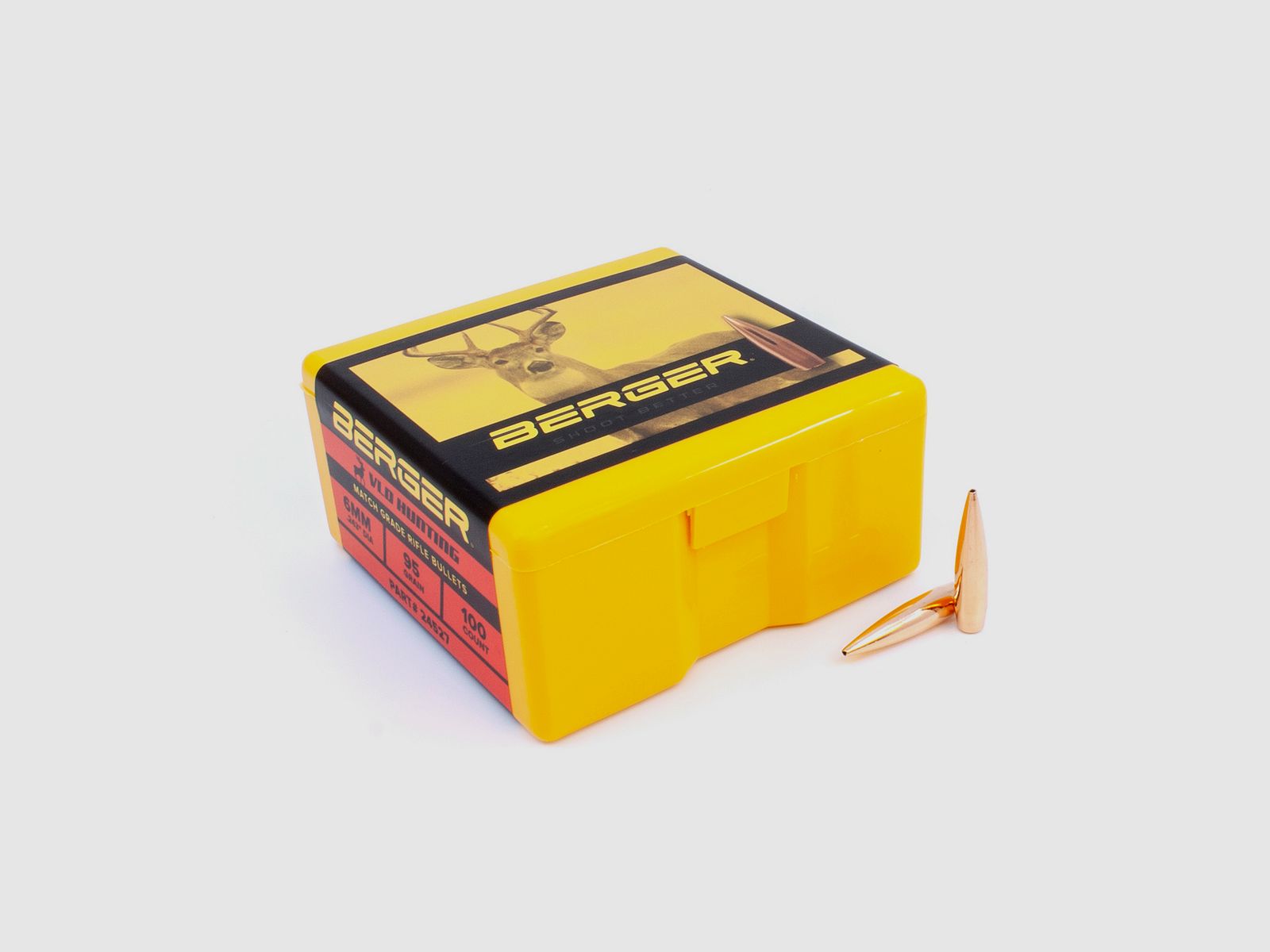 Berger Geschoss 6mm/.243 VLD Hunting 95GR 100 Stück