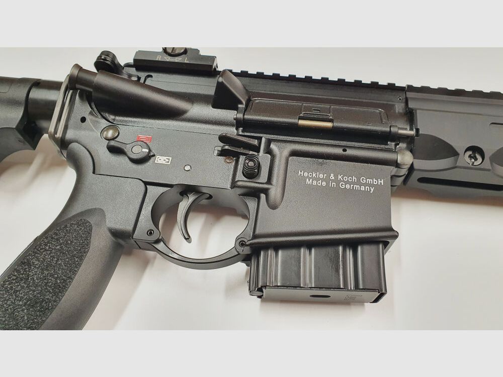 Heckler&Koch MR223 A3 Slimline 11" SPORT Sonder-Edition, Schwarz .223Rem Black BKA-Bescheid