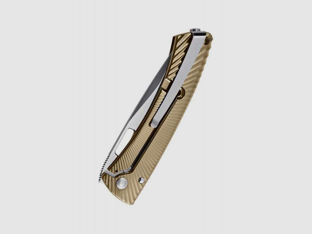 Lionsteel TS1 Titan Taschenmesser Shiny Gold