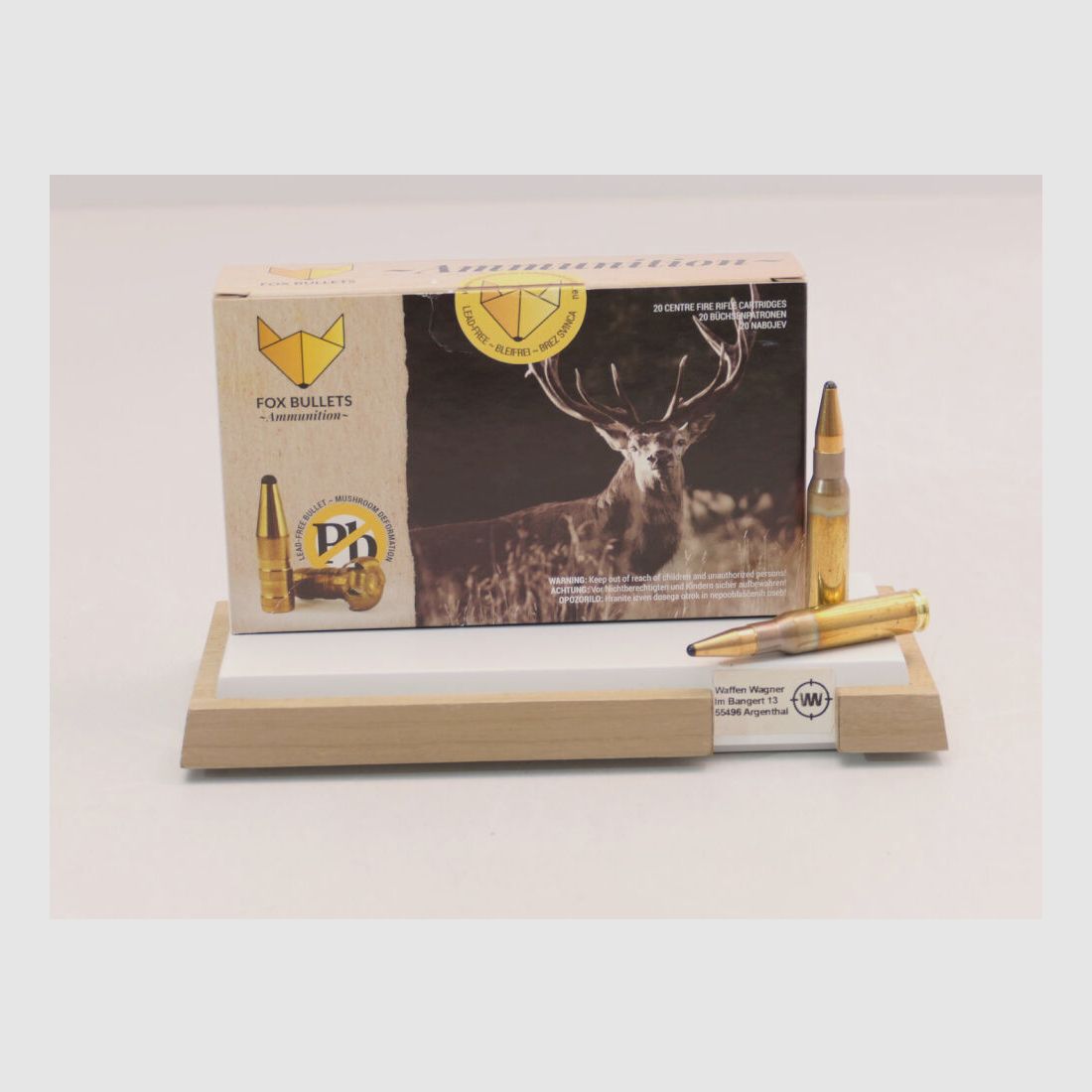 Fox Bullets 9,7g/150grs à20 .308 Win