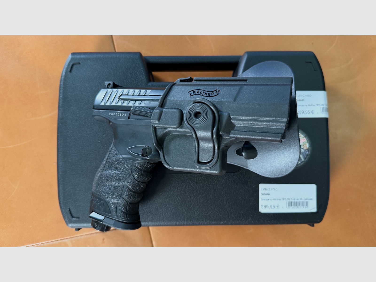 Walther PPQ M2 T4E RAM, Walther Holster, PepperShots