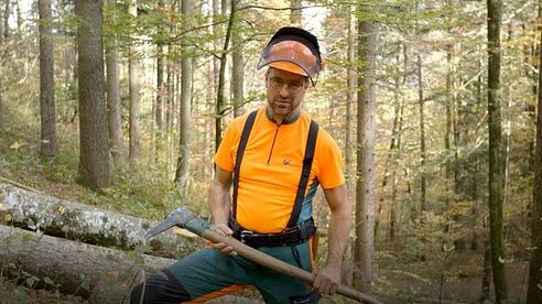 Holz bewegen mit dem Sappie I Tutorial der Bayerischen Staatsforsten
