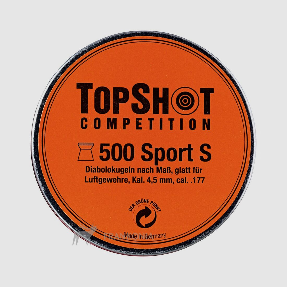TOPSHOT Competition 4.5mm Diabolo Sport-S LG 0.53g (Kaliber 4.50)