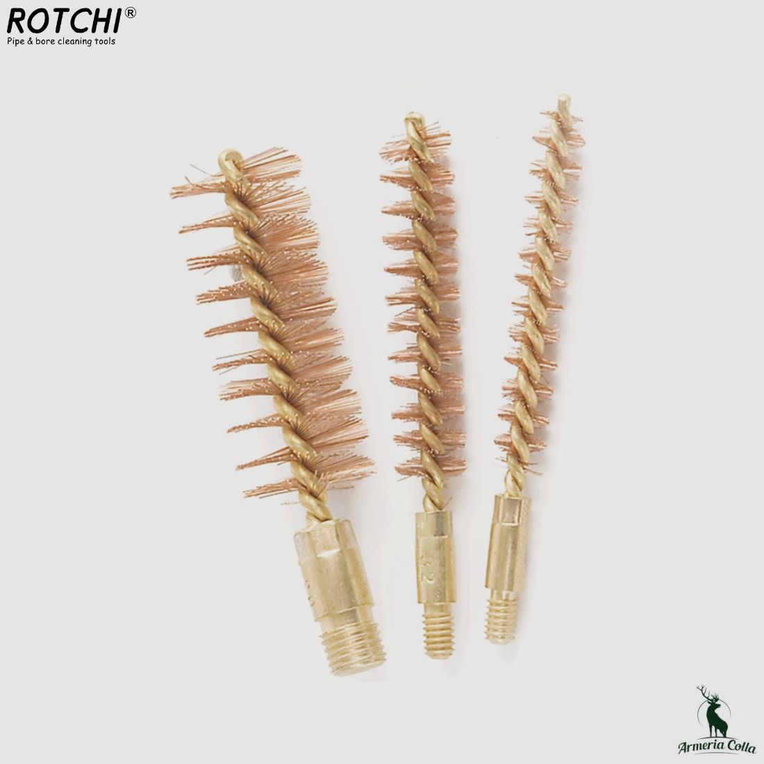 Rotchi Brosse en Bronze Carabine/Pistolet cal. .22