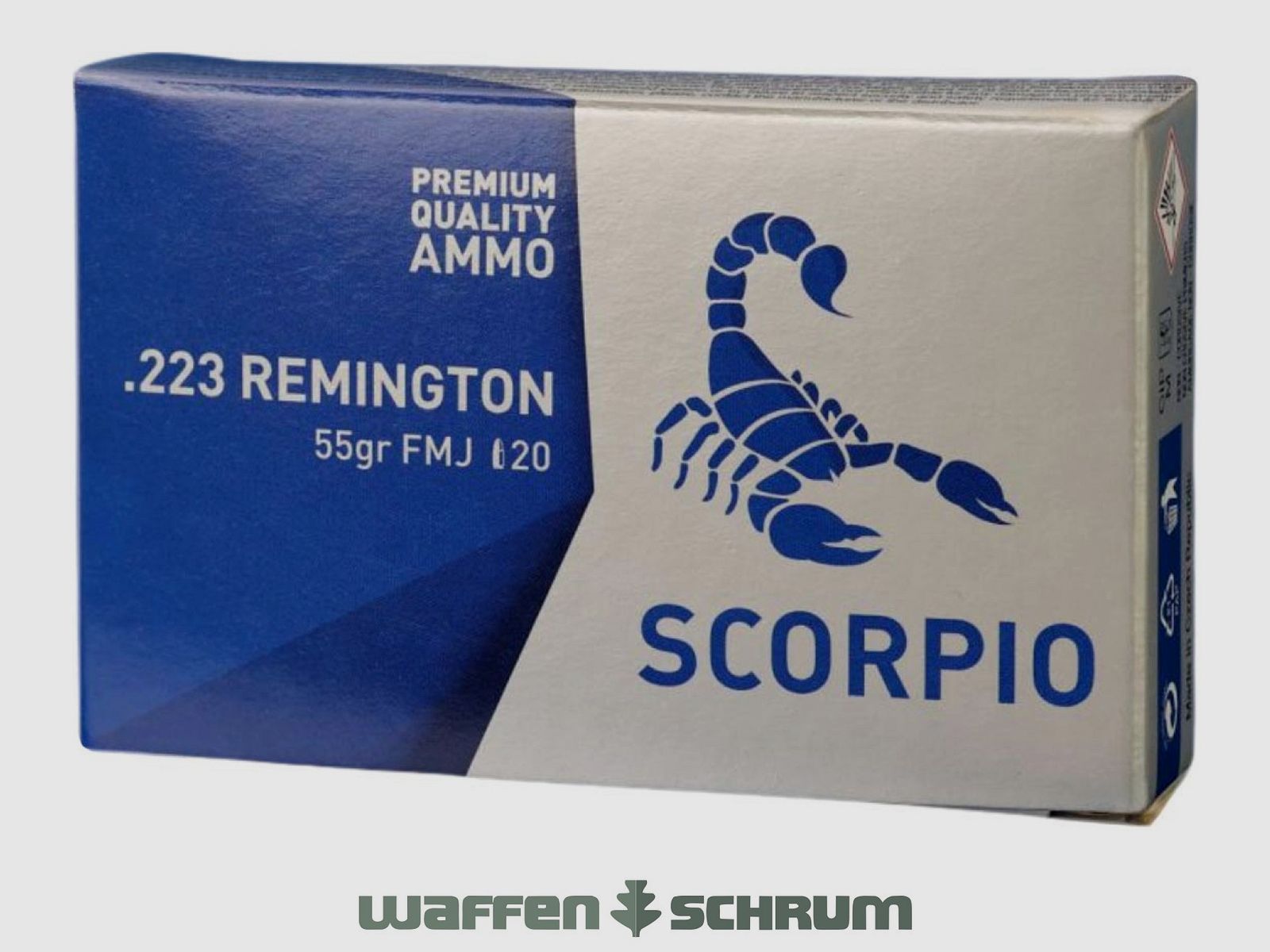STV Technology Scorpio FMJ 3,56g - 55gr. .223Rem
