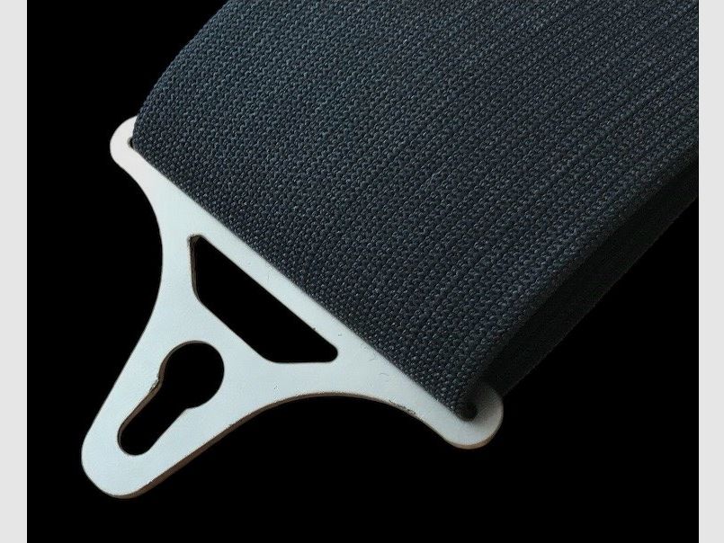 Nastro universale Flimmerband Hitzeband Flimmerschutz Mirage con sgancio rapido Picatinny da 60 mm