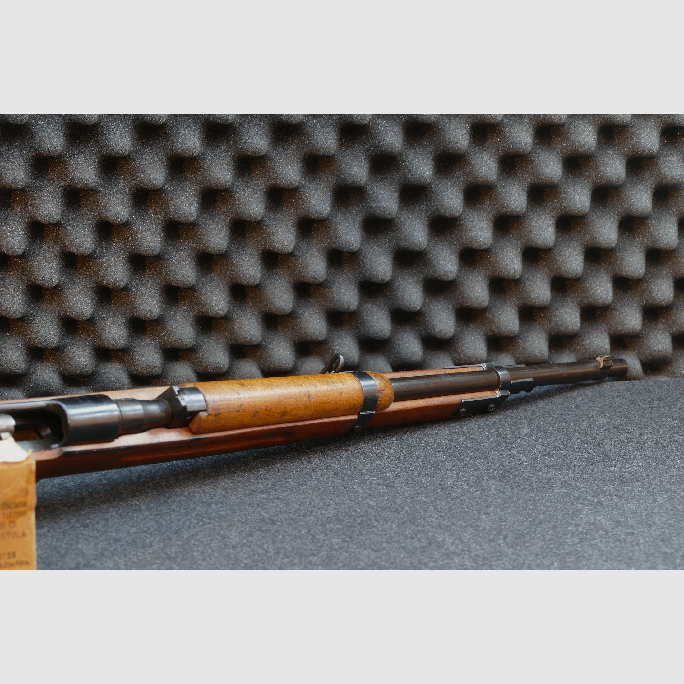 Carcano Mod. 1938 „Fucile Corto“, 7,35Carcano — 1939 — Calcio e sistema con lo stesso numero (fucile corto), ordinanza, collezionista
