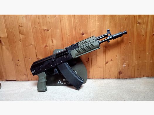 FAB Defense handguard and pistol grip OD green for AK74 / AKM / AK-100
