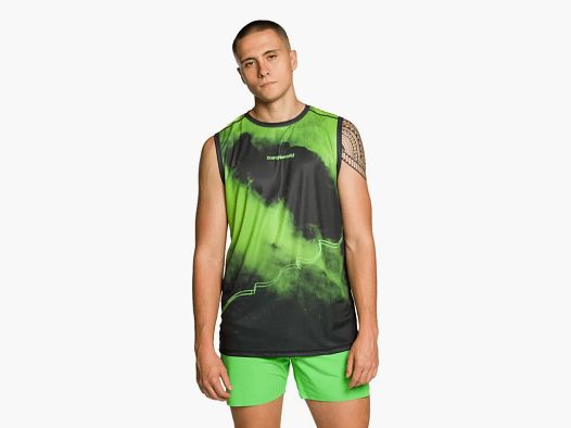 Trangoworld T-SHIRT MERLES GRÜN