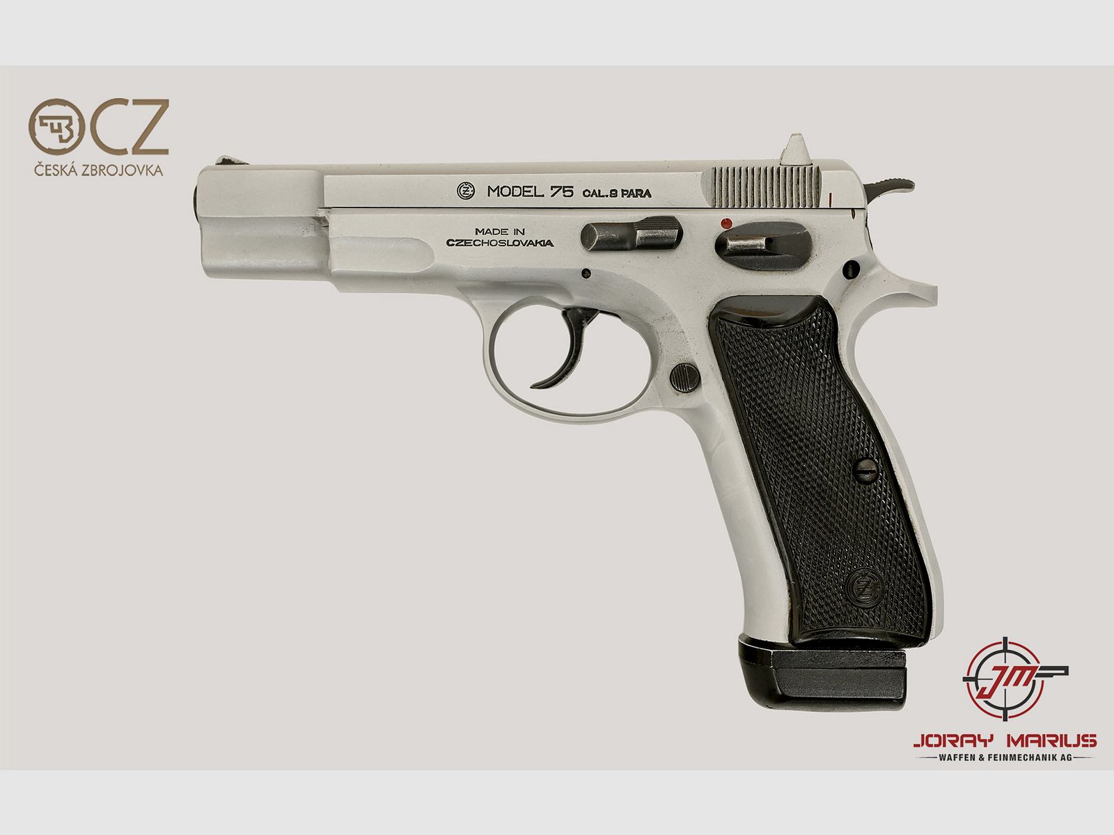 CZ 75 Chrome 9mm Para JG1989, Bild 2 von 2