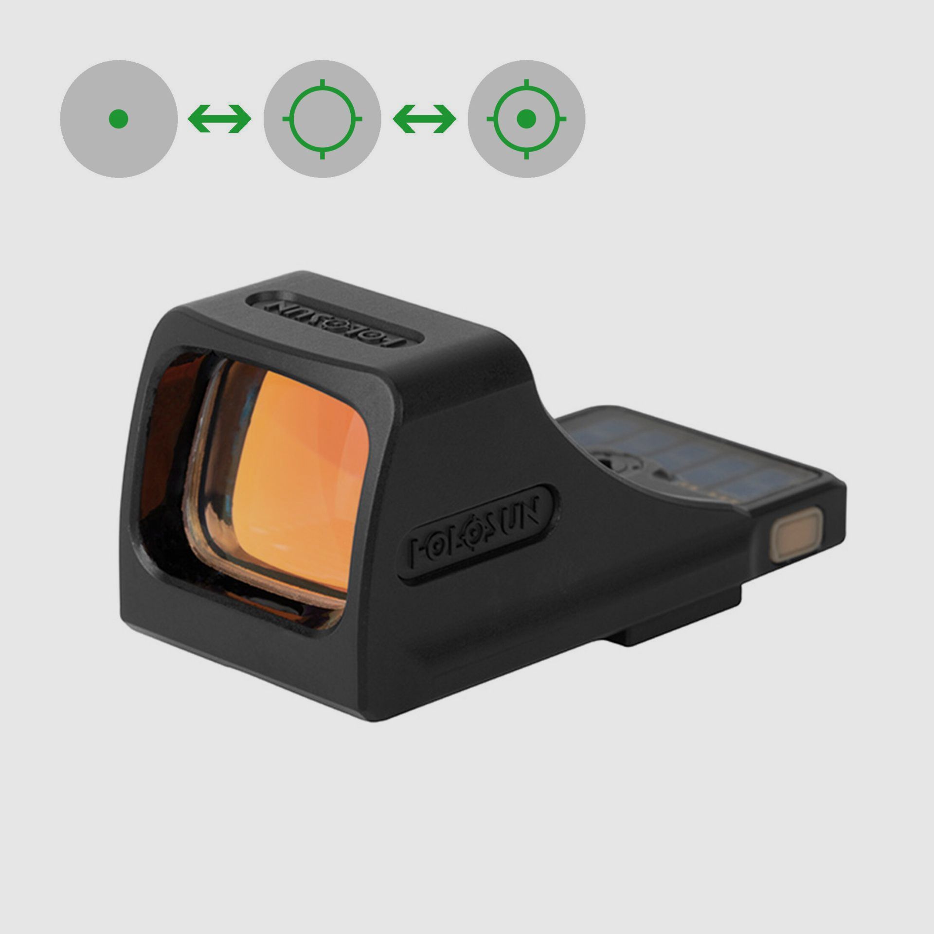Holosun SCS-VP9-GR Offenes Reflex Rotpunktvisier