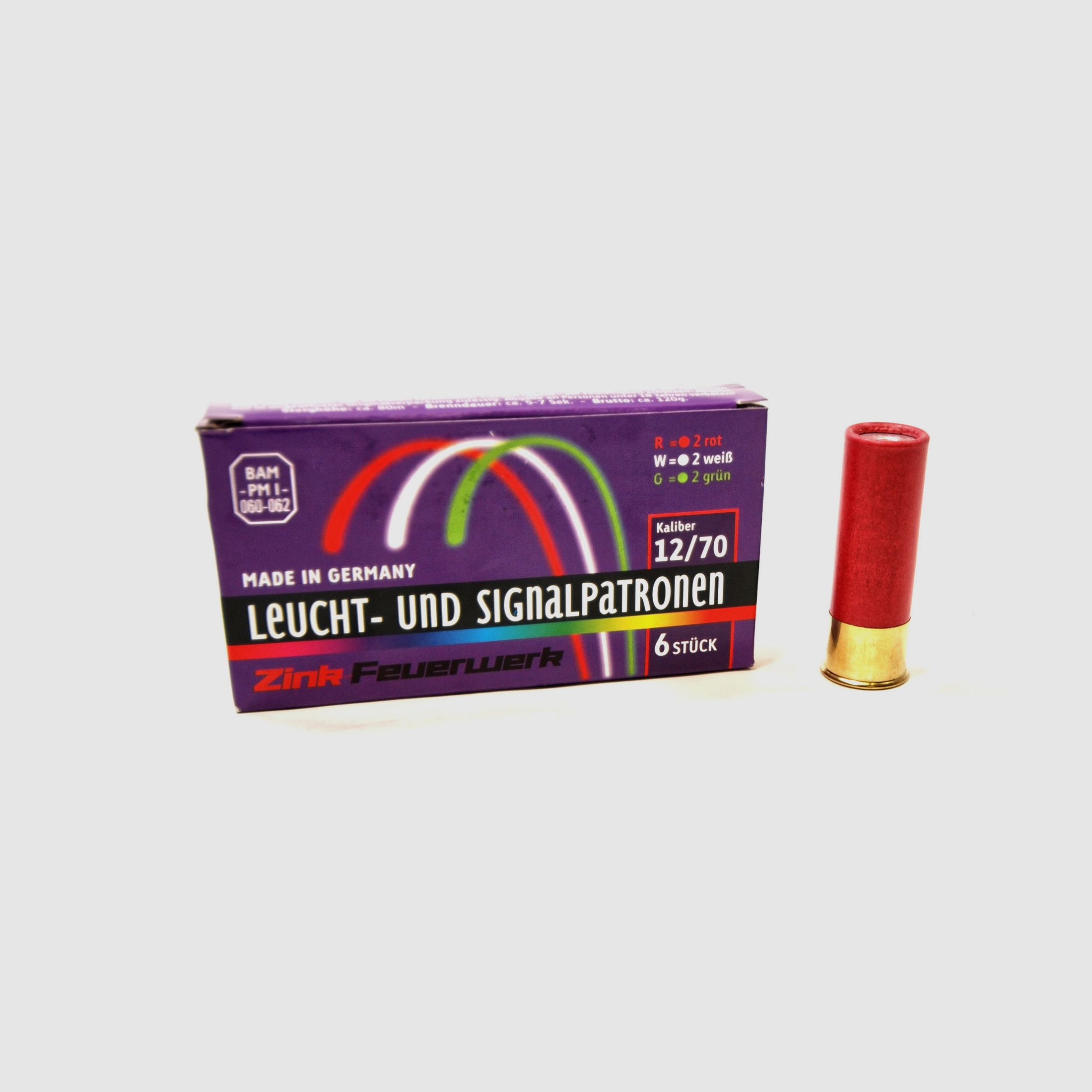 12/70 Zink Leuchtpatronen