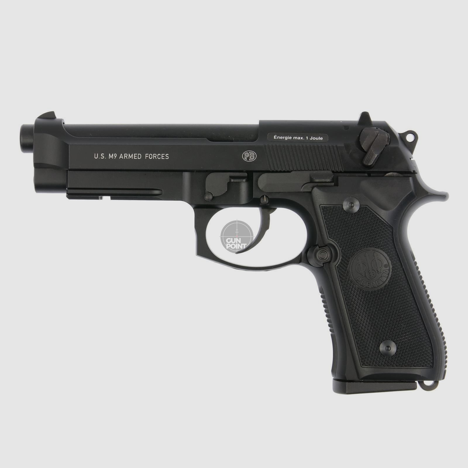 Softair - Pistole - BERETTA - M9 - ab 18, ber 0,5 Joule
