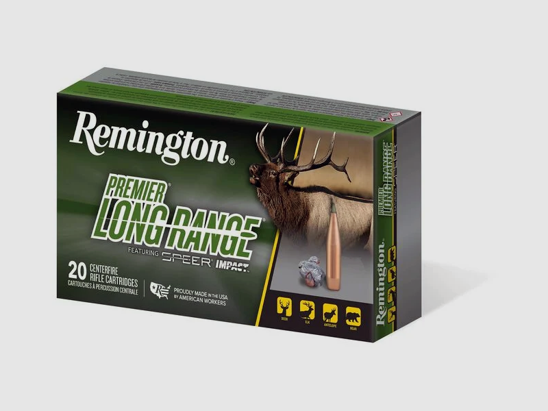 Remington Rifle Ammunition 6.5 mm Creedmoor 9.10g Speer Impact Premier Long Range
