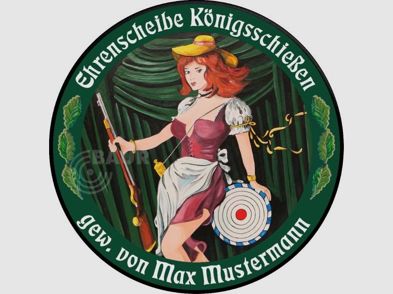 Schützenscheibe ECO-LINE Motiv 245