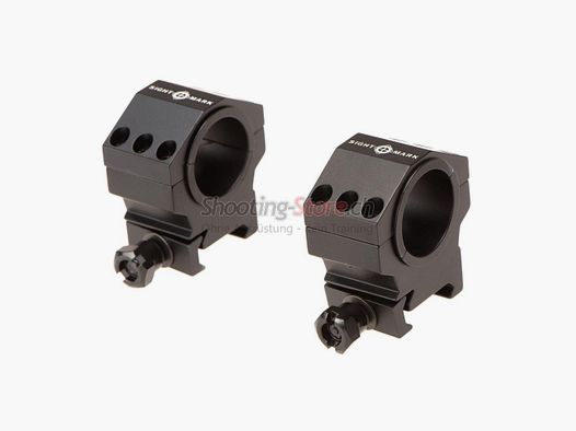 Sightmark 30mm / 25.4mm anelli di montaggio tattici - altezza media
