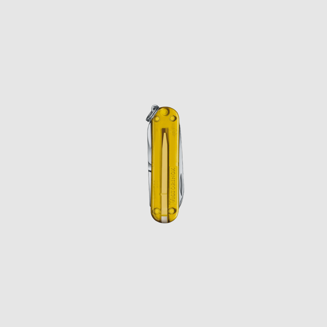 VICTORINOX – CLASSIC SD AMARILLO – TRANSPARENTE, imagen 2 de 4
