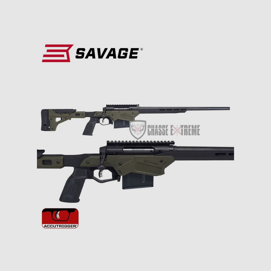 SAVAGE Axis II Precision 22" repetitiegeweer kaliber 6.5 Creedmoor, afbeelding 1 van 3