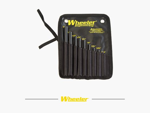 WHEELER Set mit 9 Rundkopf-Spitzen