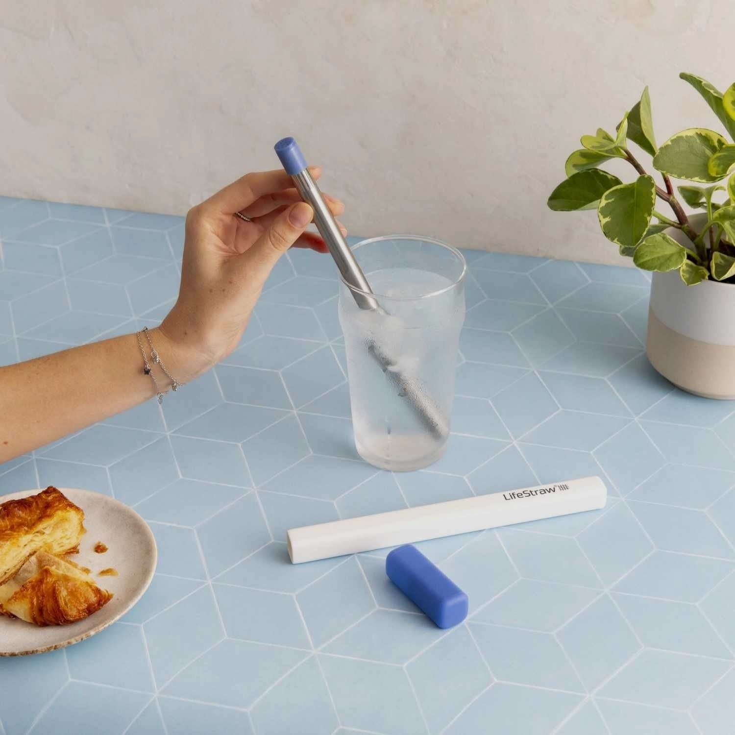LifeStraw SIP confezione da 3 – Cannuccia filtrante riutilizzabile per acqua potabile pulita, immagine 3 di 3