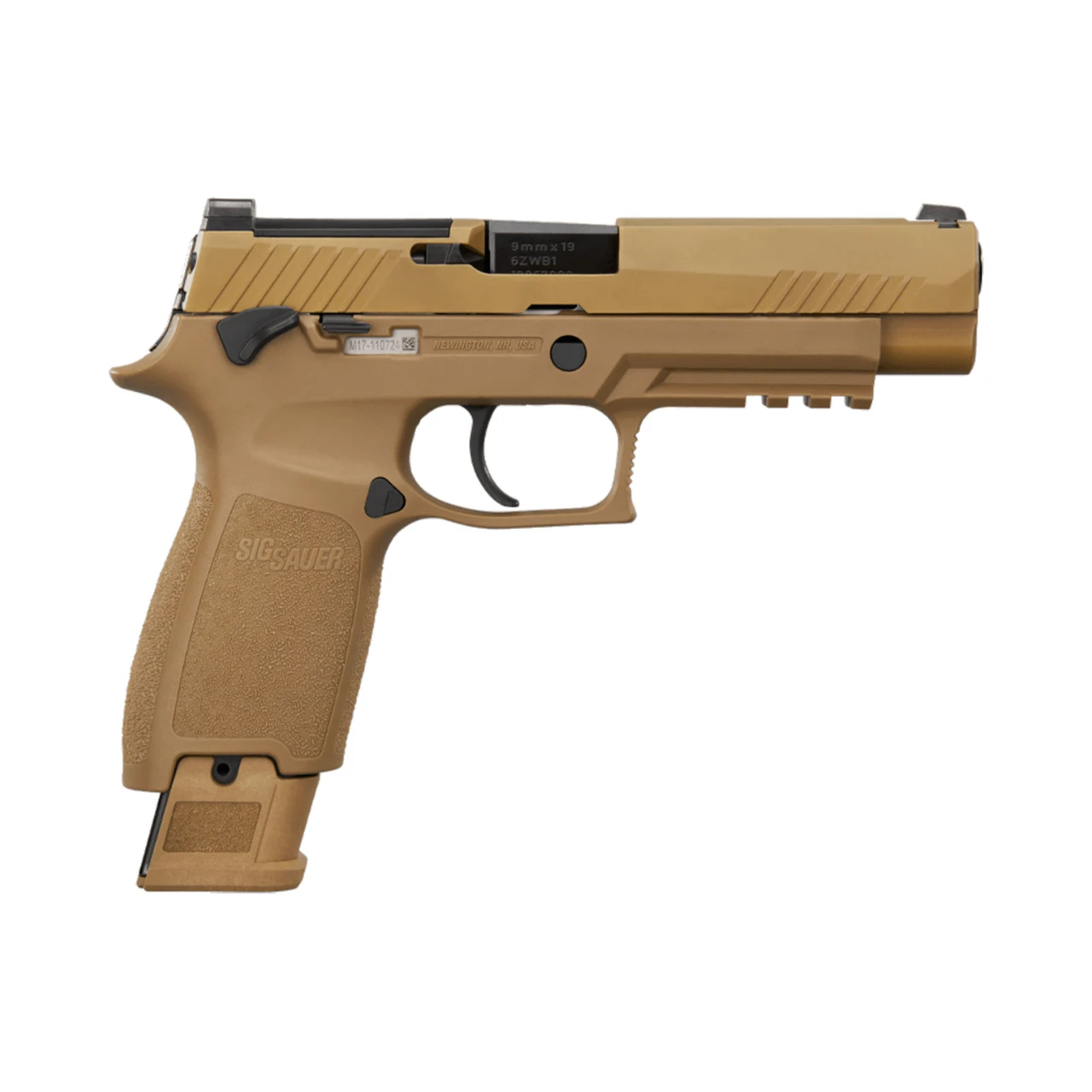 SIG SAUER – P320 M17 avec viseurs SIGLITE – Coyote – Cal. 9x19, image 3 sur 5