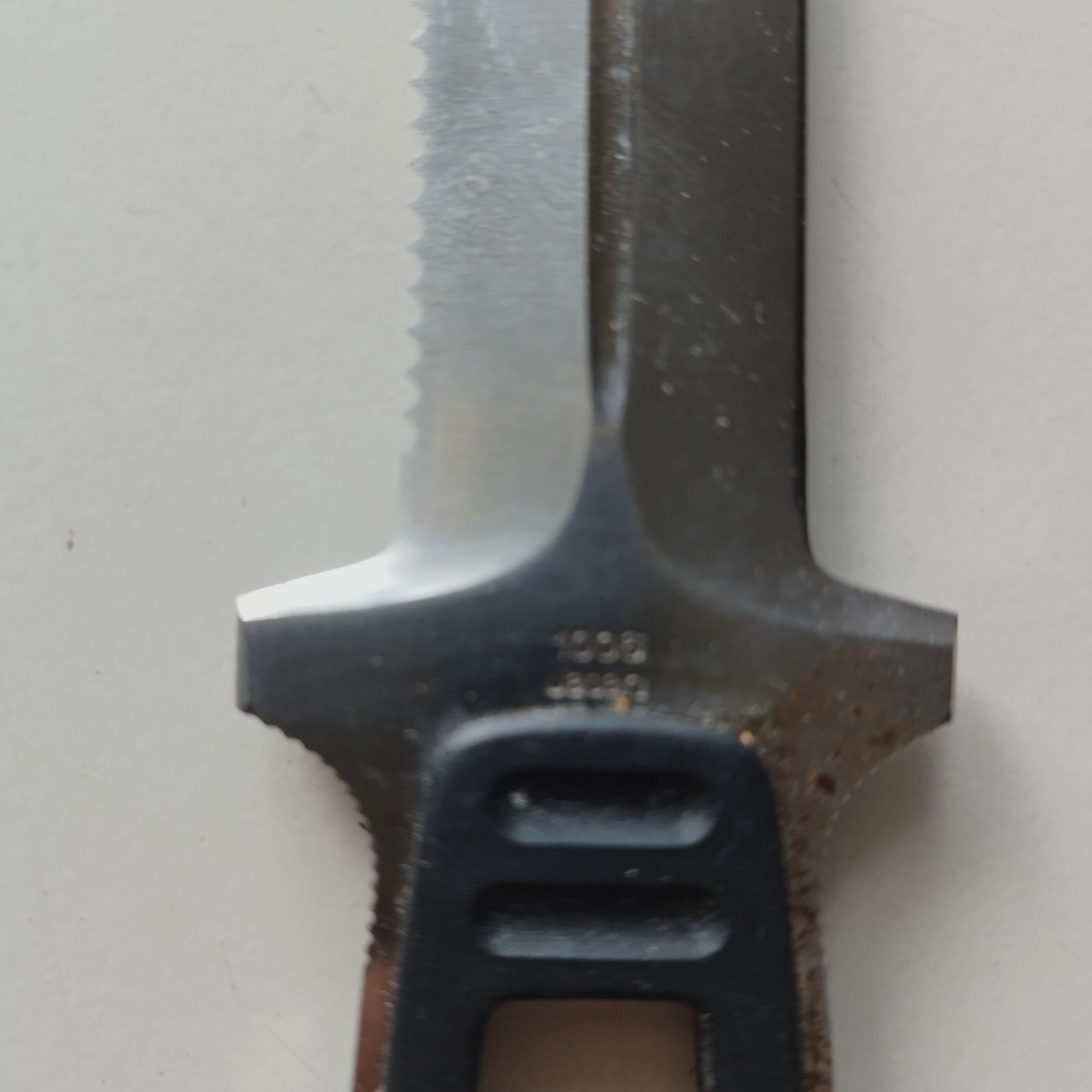 Hochwertiges Taucher-Messer Kershaw 1006 Japan mit Leder-Clip Scheide, Bild 5 von 7