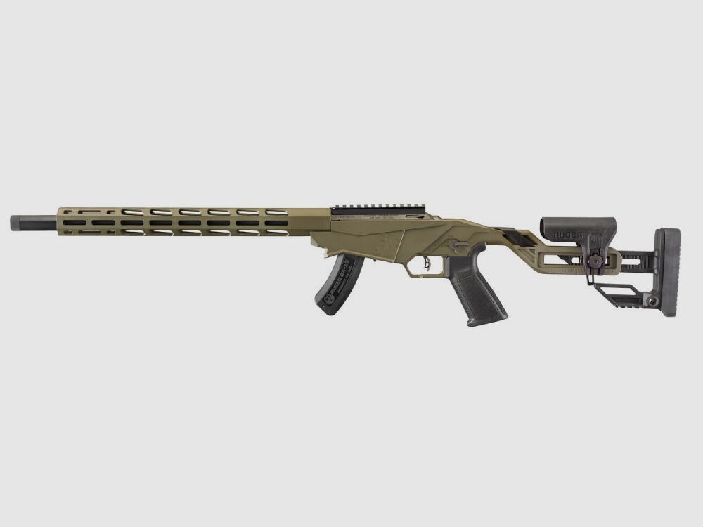 Ruger Precision Rimfire Cerakote green