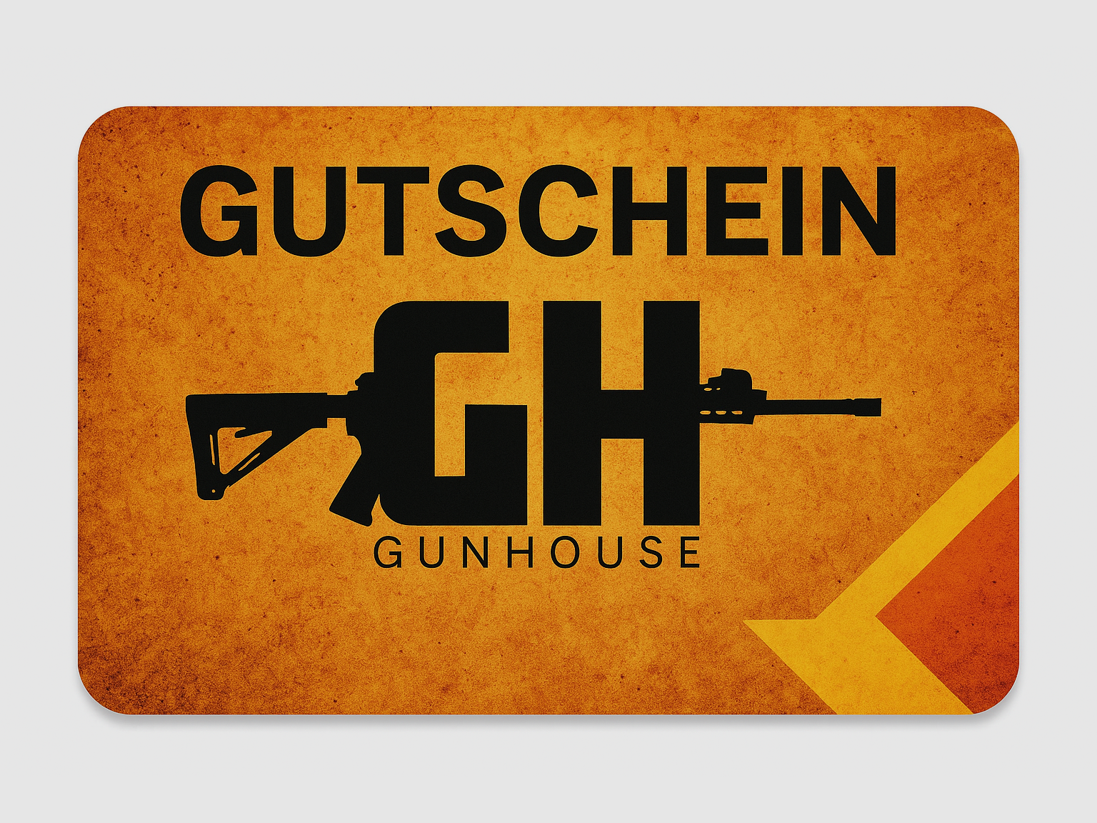 GUN-HOUSE CADEAUBON - VERSCHILLENDE BEDRAGEN