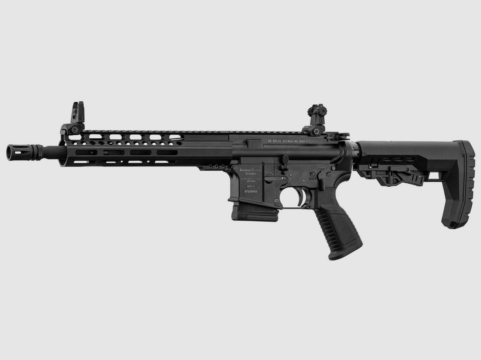 Repetierbüchse AR15 BAVARIAN TACTICAL SYSTEM BTS15 11,5” Kal. 223 Rem, Bild 4 von 4